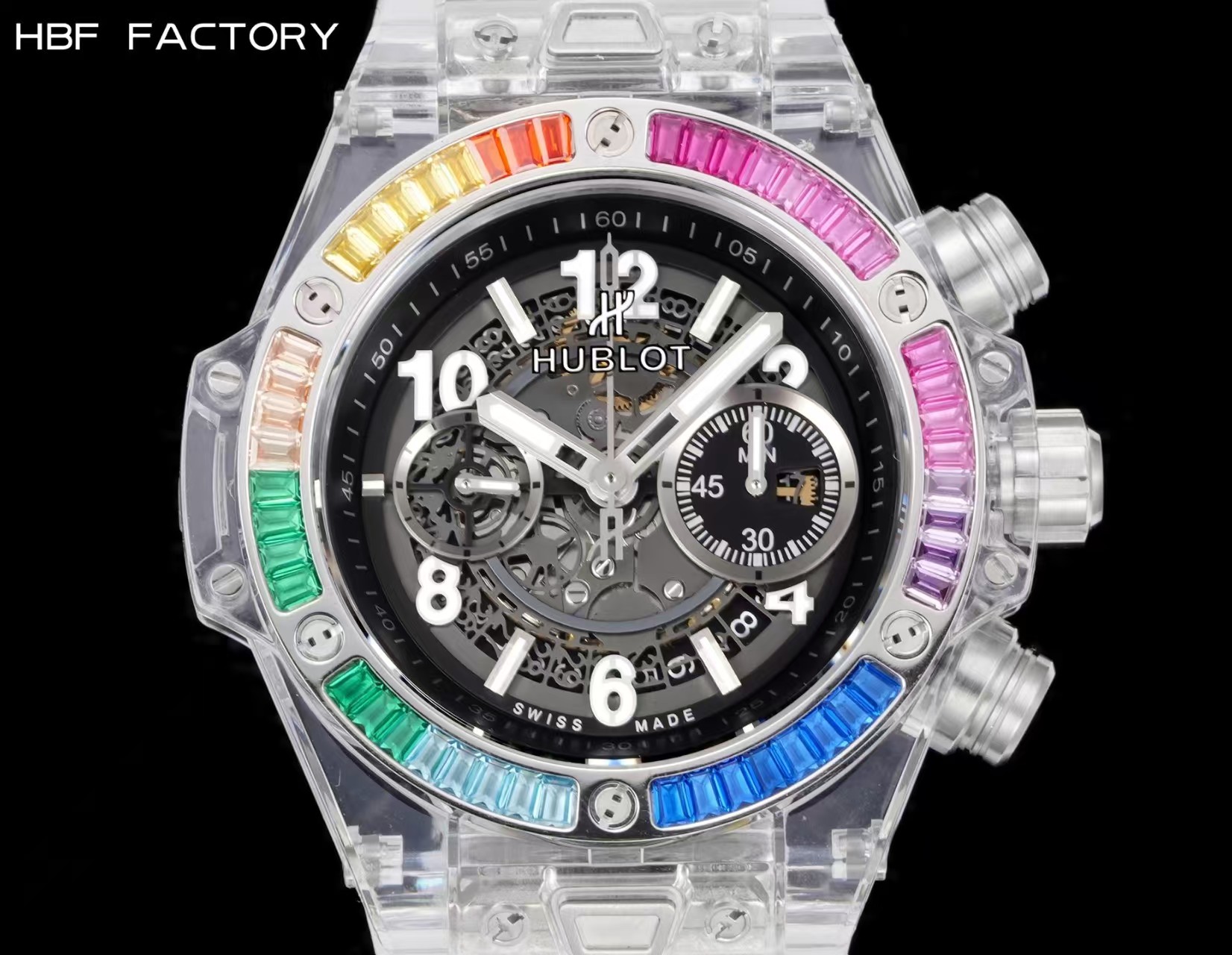 HB Rainbow Watch detail 2