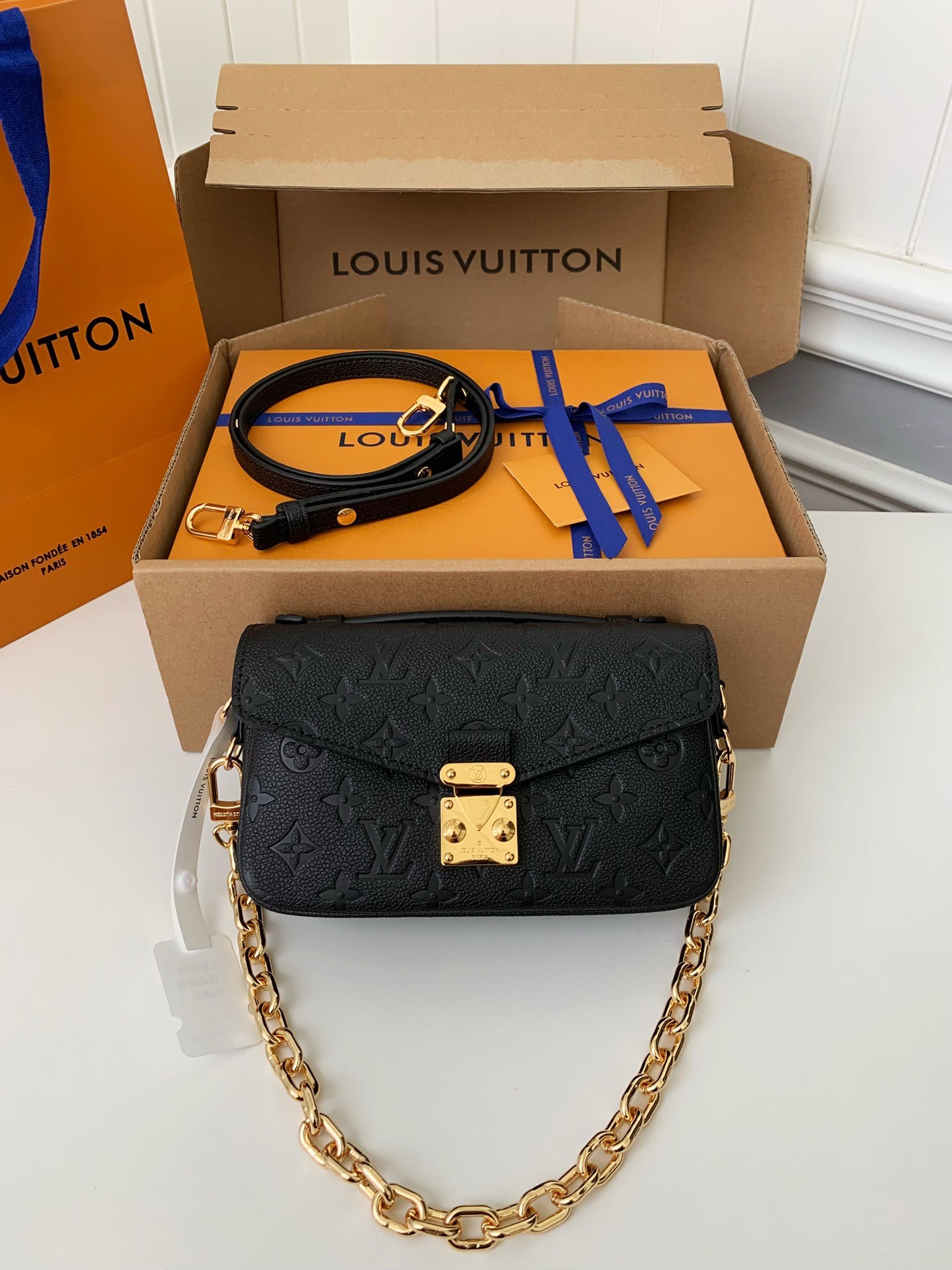 L X V Pochette M&eacute;tis East West 21.5*13.5*6cm