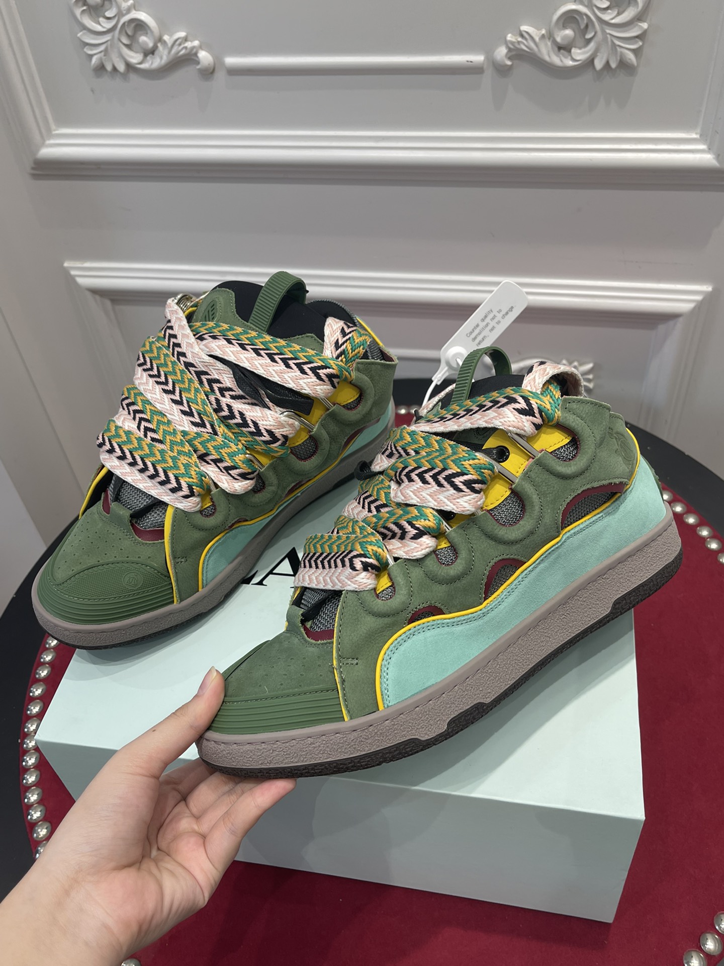 LAN Curb Sneaker FM-SKRK11-DALL-P224613 detail 5