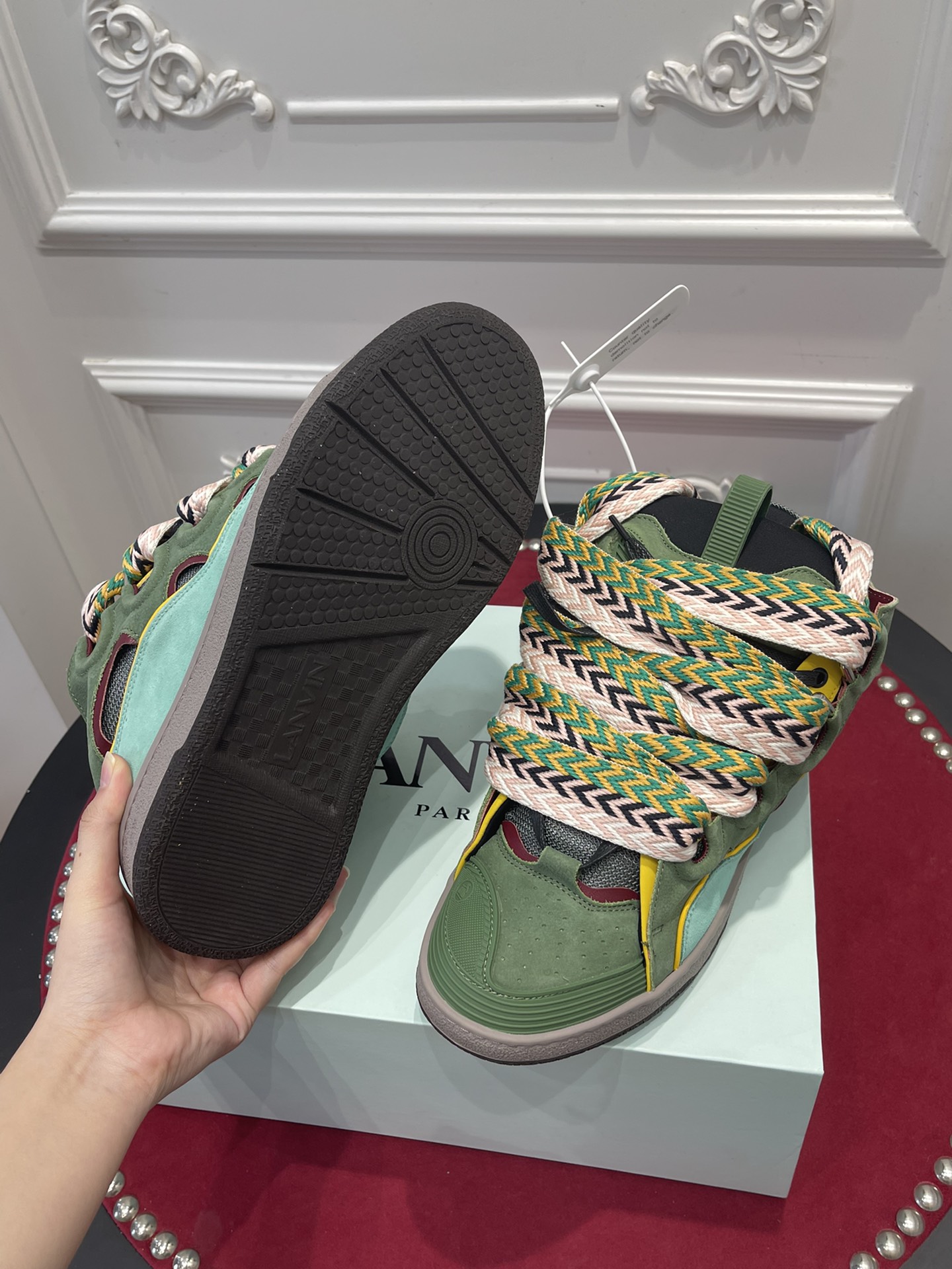 LAN Curb Sneaker FM-SKRK11-DALL-P224613 detail 6