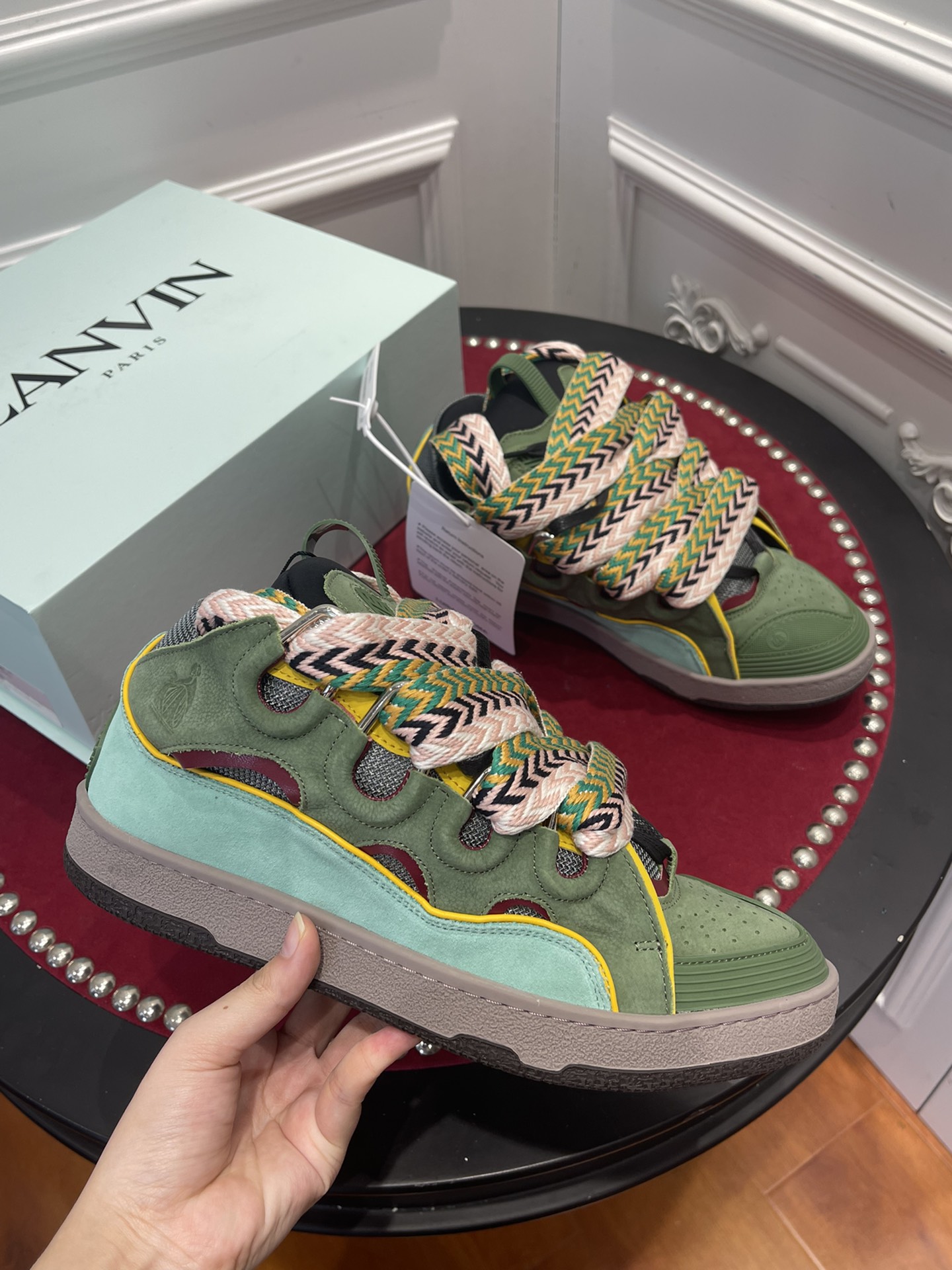 LAN Curb Sneaker FM-SKRK11-DALL-P224613 detail 3