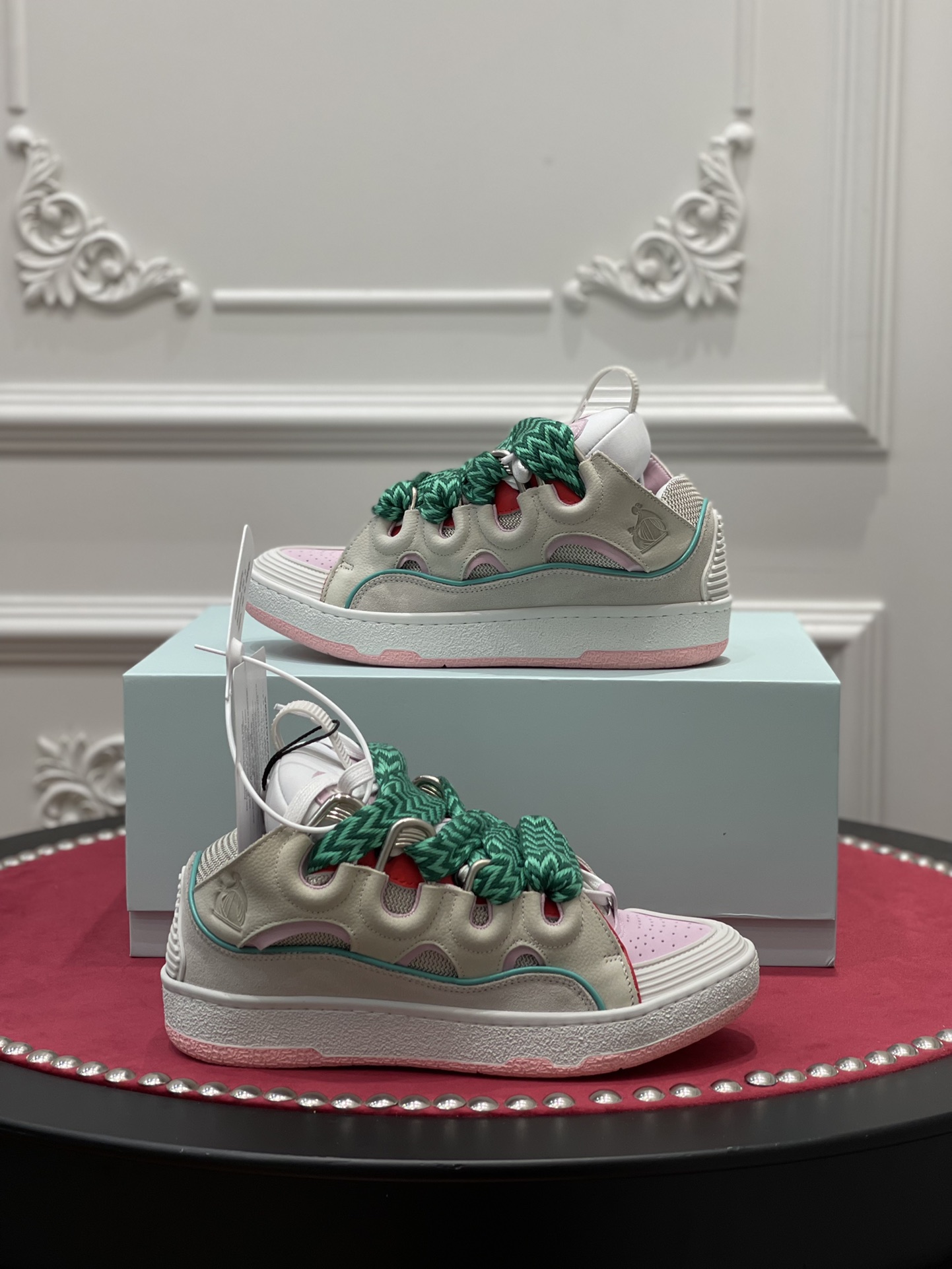 LAN Curb SneakerBeige Pink FM-SKRK11-DALL-P225205 detail 2