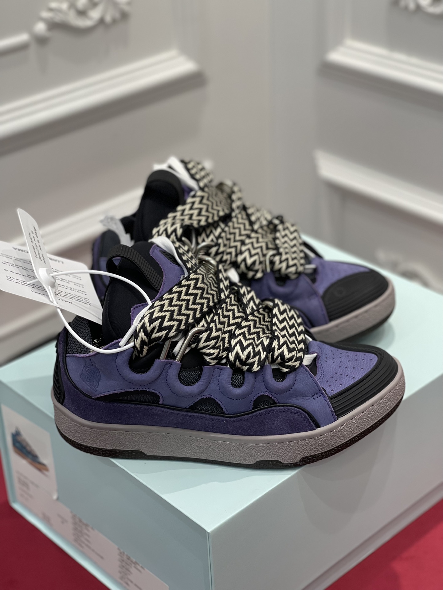 LAN Curb SneakerPurple Black FM-SKRK11-DRAG-E2279