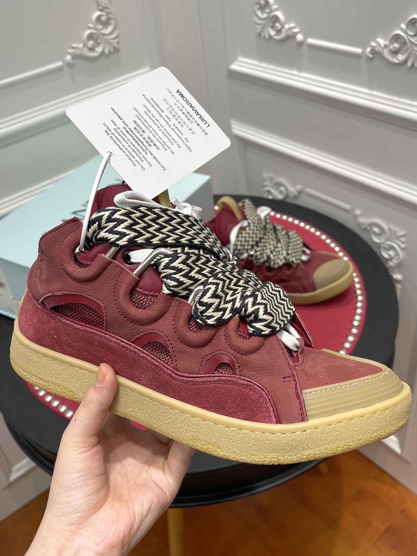 LAN Curb Sneaker FW-SKDK02-DRA2-A2139 detail 7