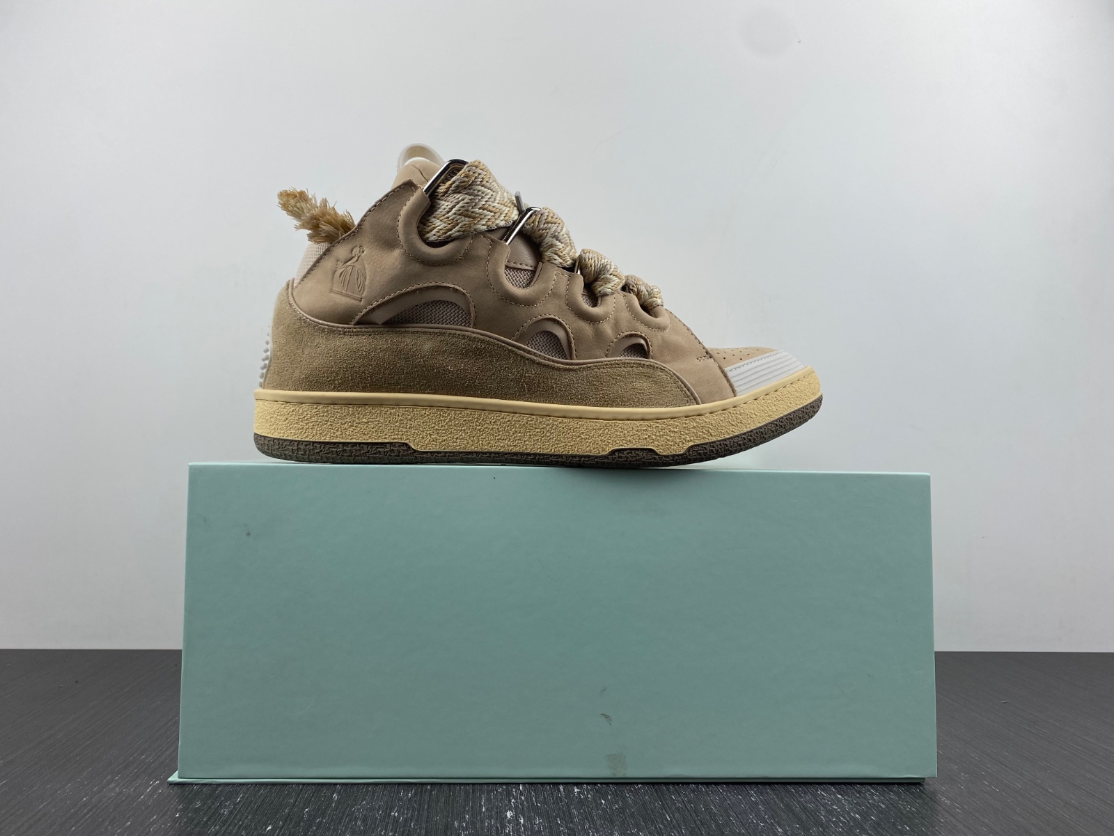 LAN Curb Sneaker Ecru FM-SKRK11-DRAG-E2202 detail 3