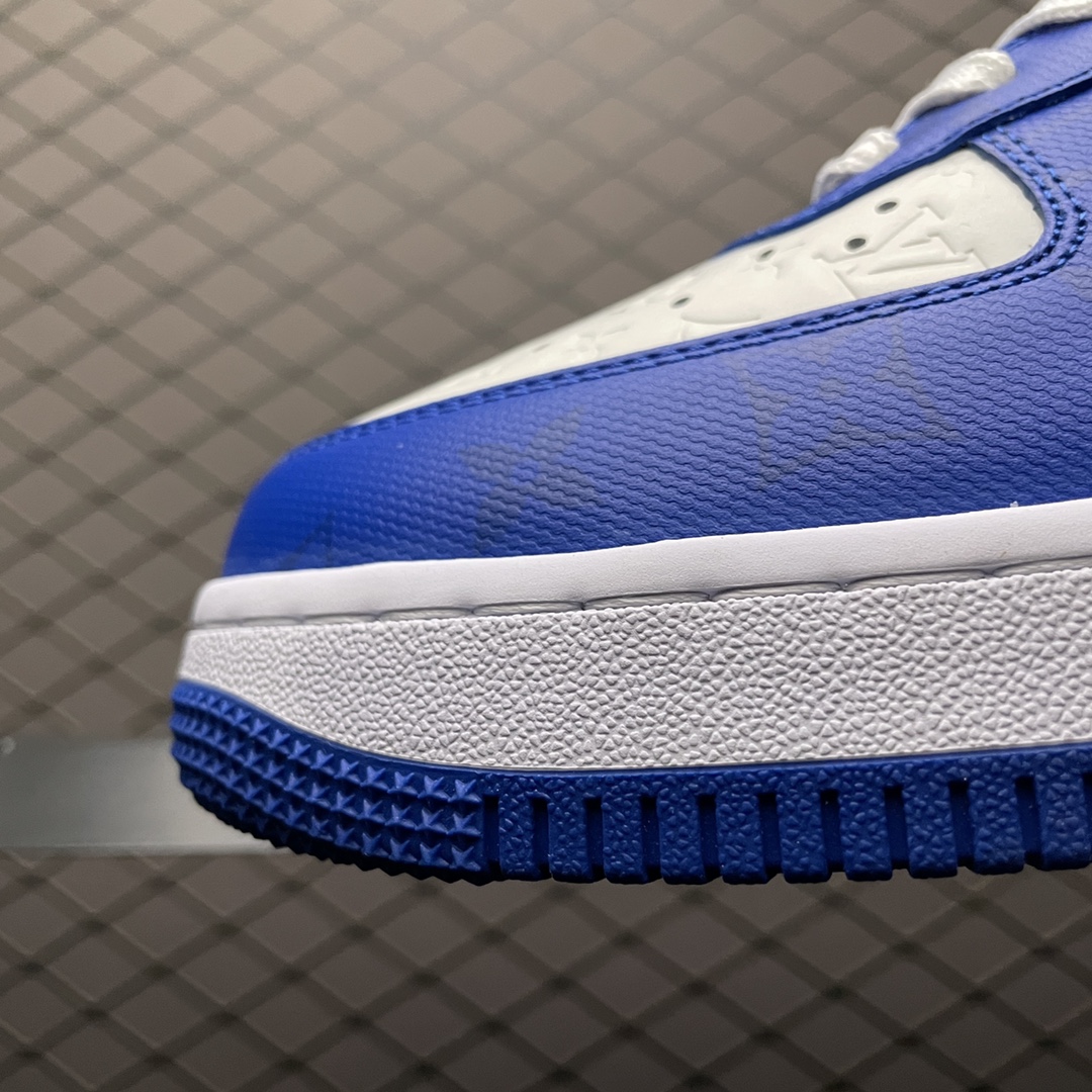 L X V x NK air force 1 sneaker detail 4