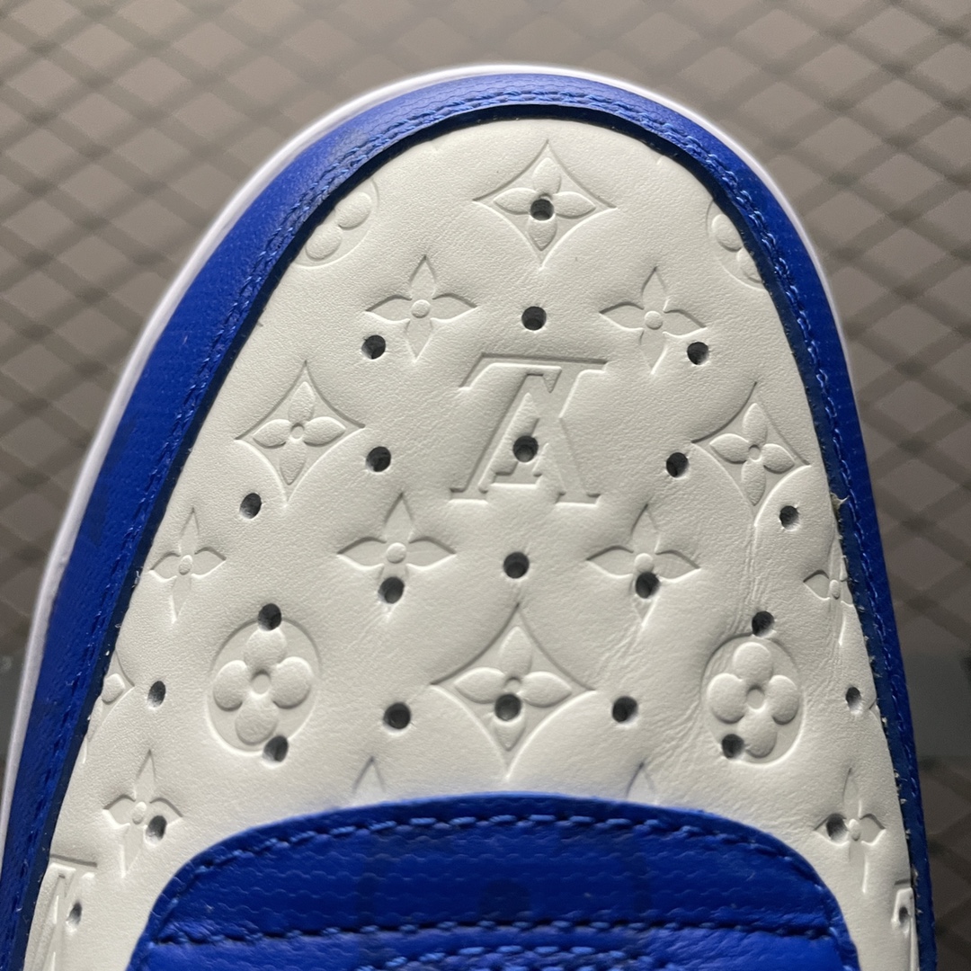 L X V x NK air force 1 sneaker detail 7