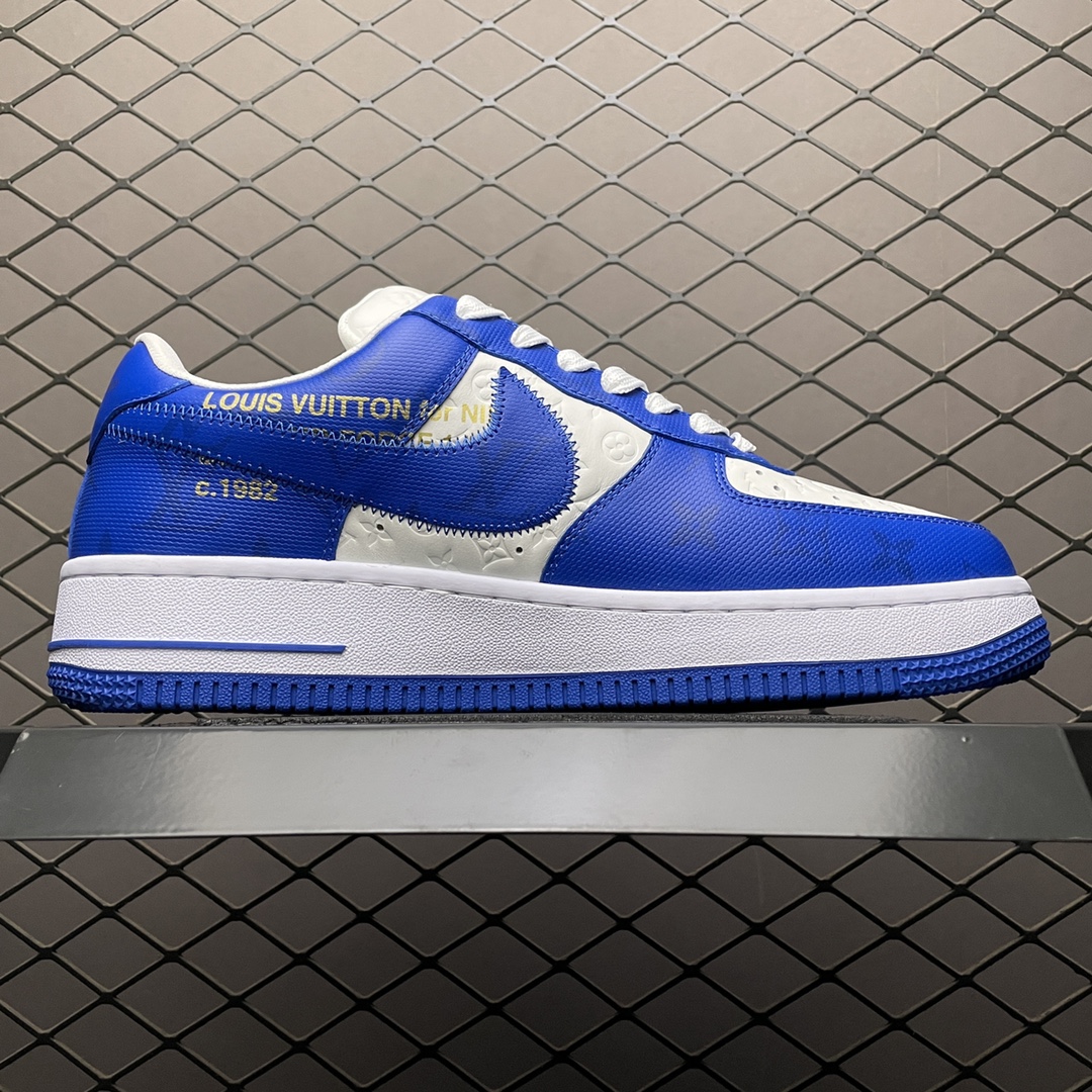 L X V x NK air force 1 sneaker detail 5