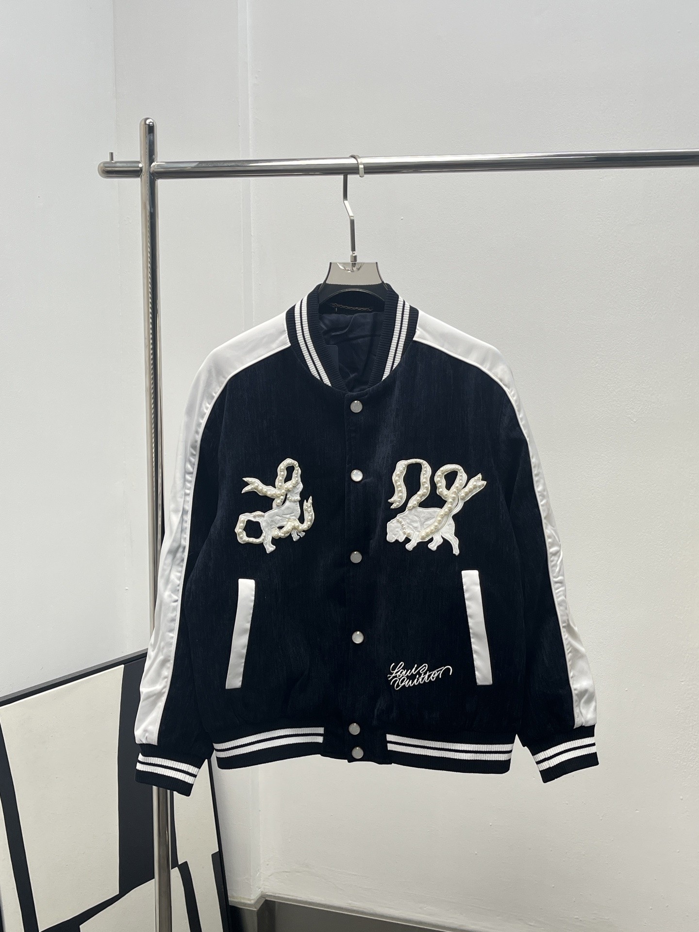 L X V baseball uniform