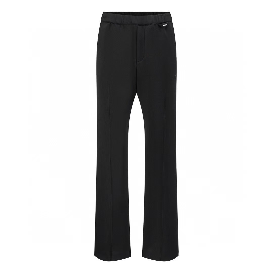 L X V Embroidery space cotton trousers