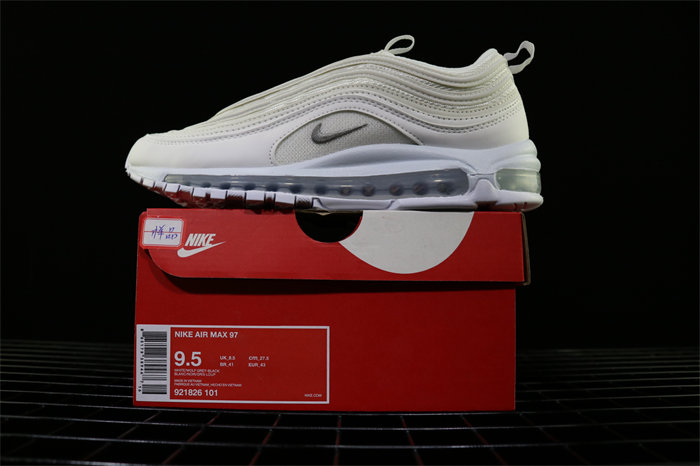 NK Air Max 97 Triple White Wolf Grey 921826-101 detail 7