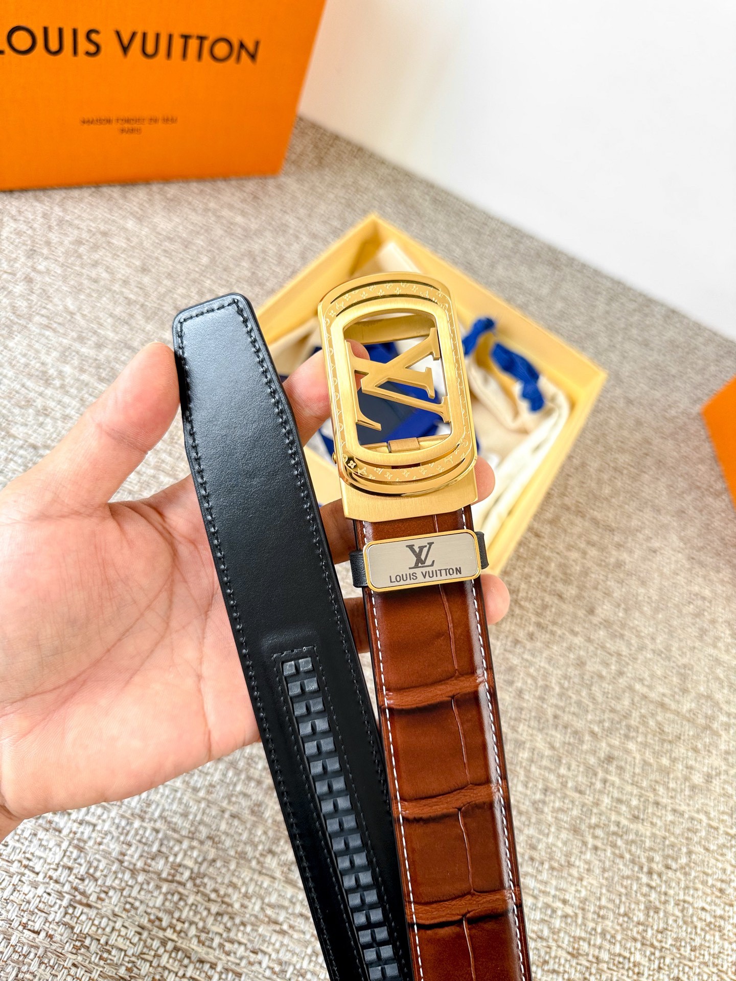 L X V Belt 35mm (Multiple colors) detail 9
