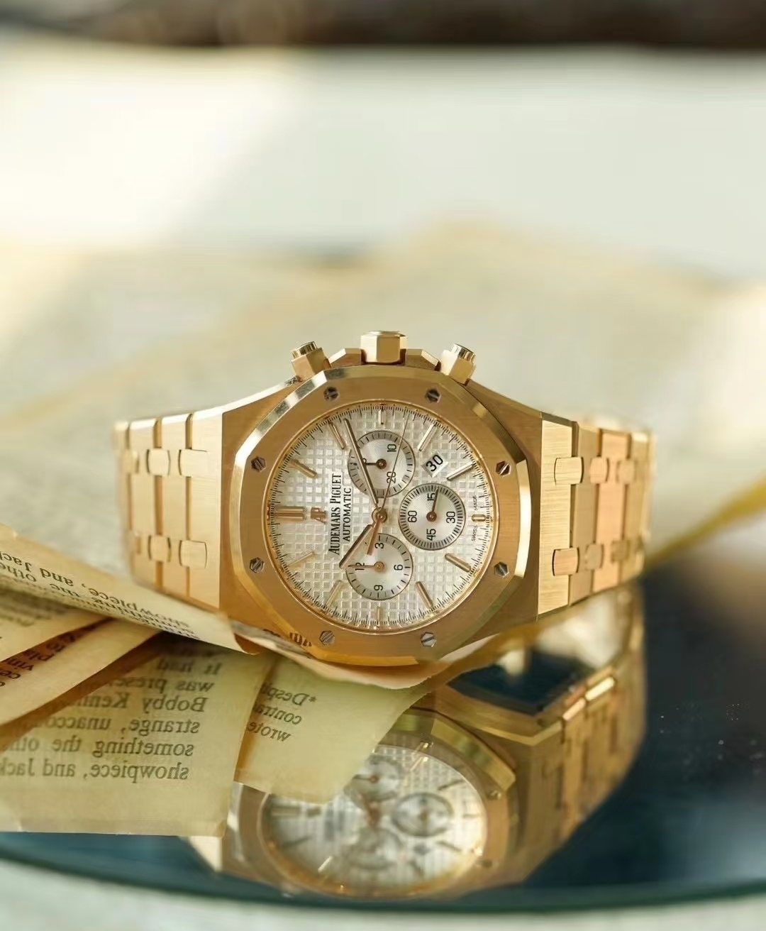 APS Royal Oak Chronograph 26320 detail 2