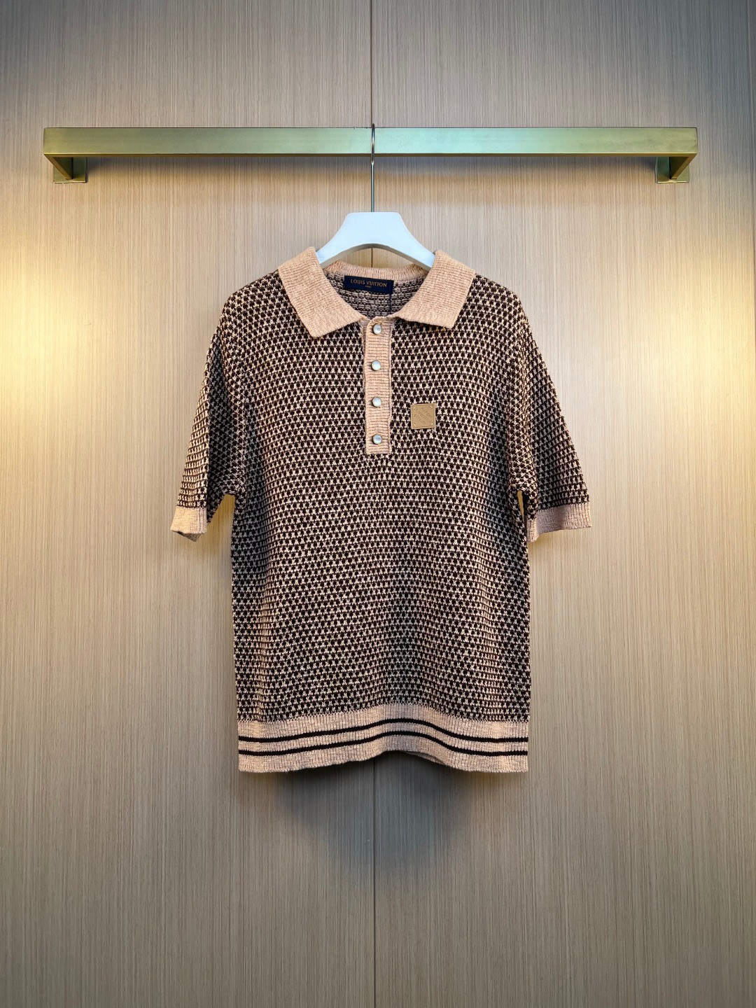 L X V Knitted short sleeve