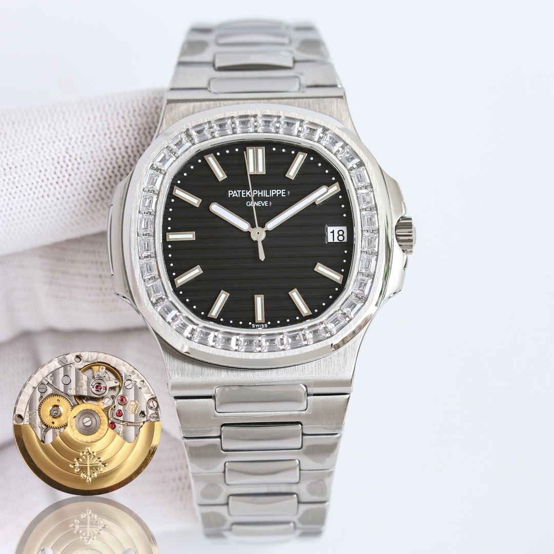 PP Nautilus 5711 Diamond detail 2