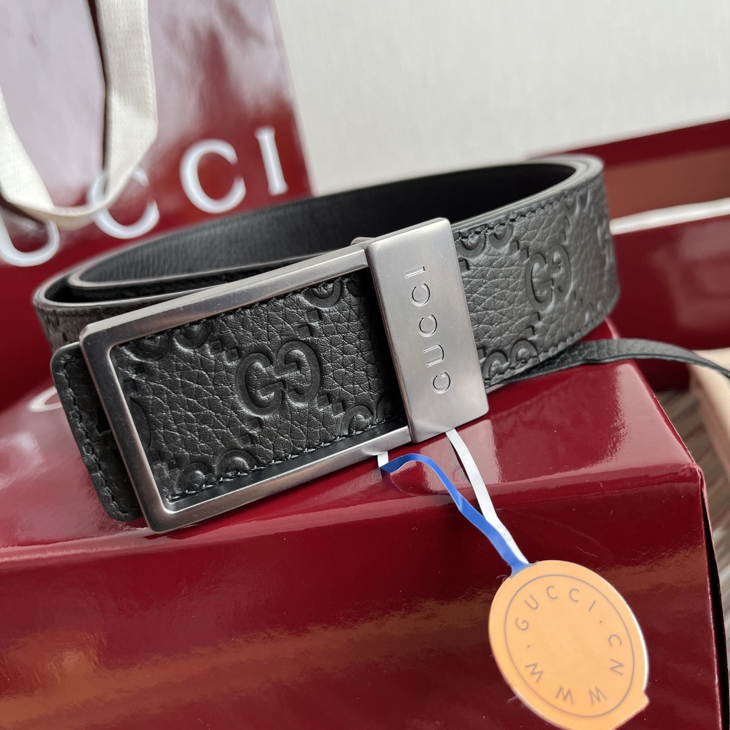 Guc Belt 35mm wide detail 3