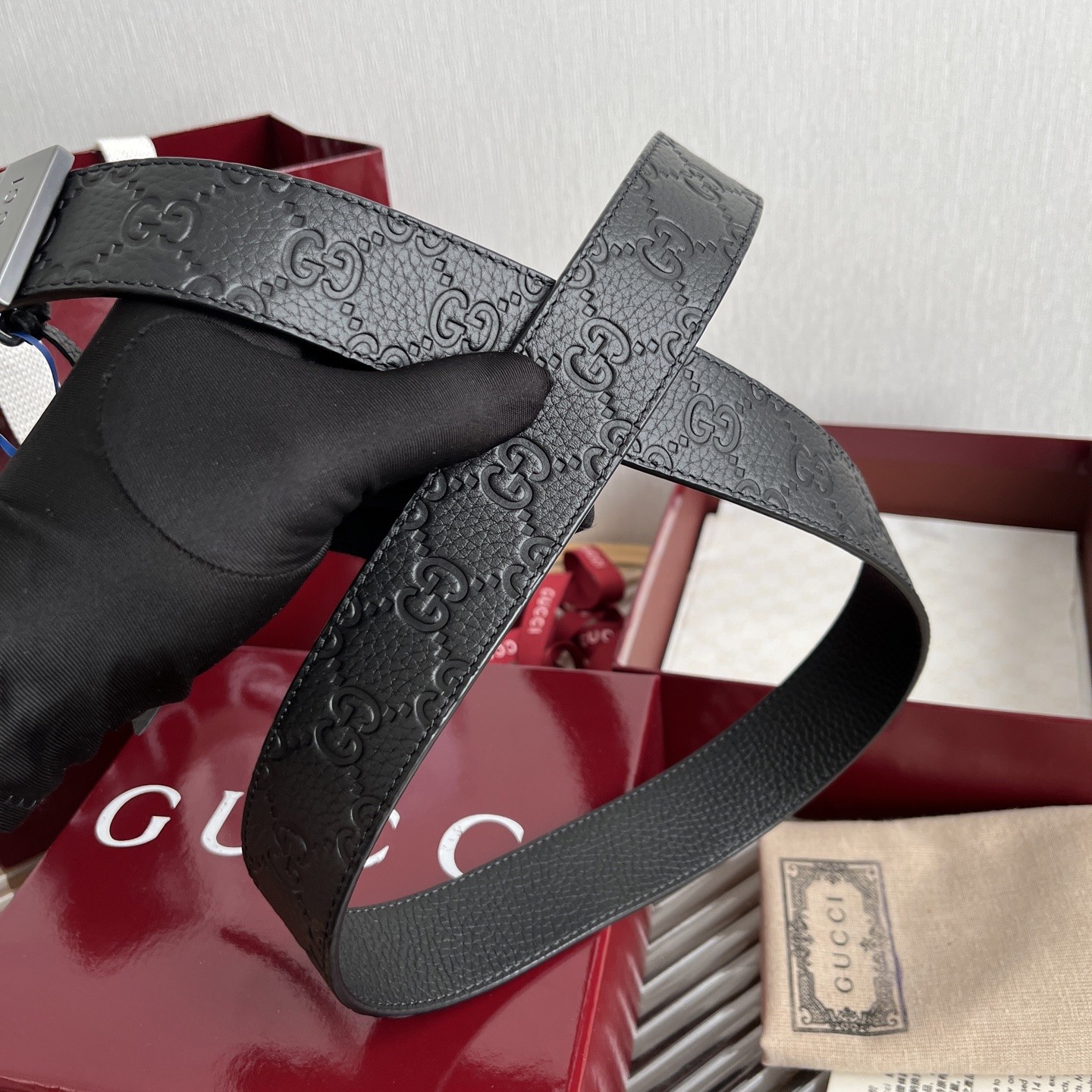 Guc Belt 35mm wide detail 4