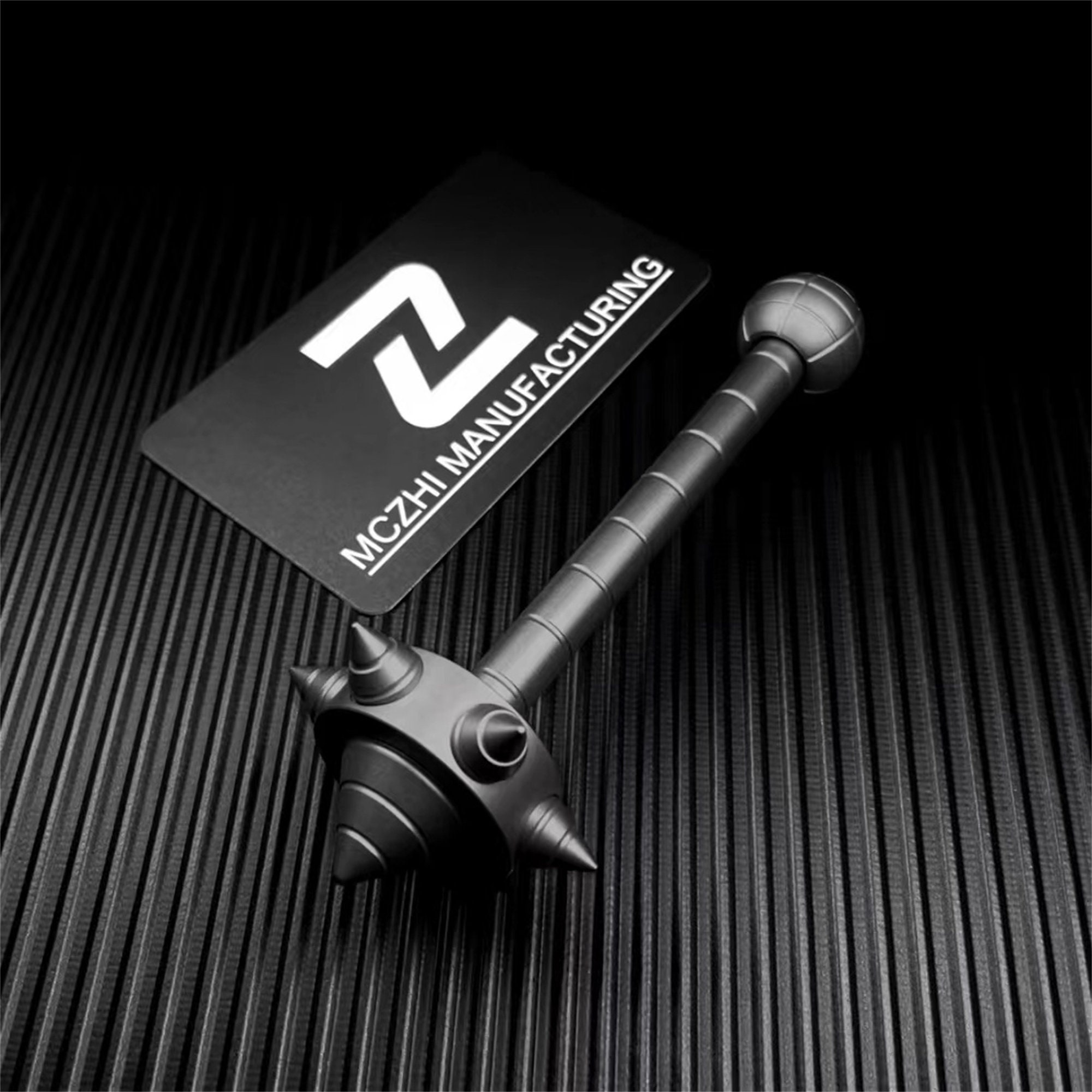 MCZHI Magic Wand Fidget Spinner Multifunctional Self-defense Broken Window Metal EDC Decompression Toy