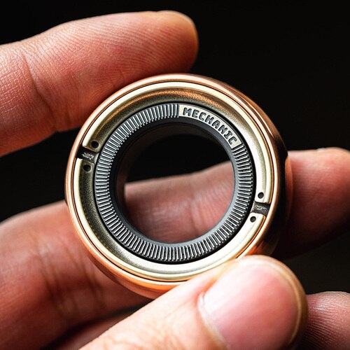 Lautie EDC Mechanic-C Spy Wars Series Ring Spinner
