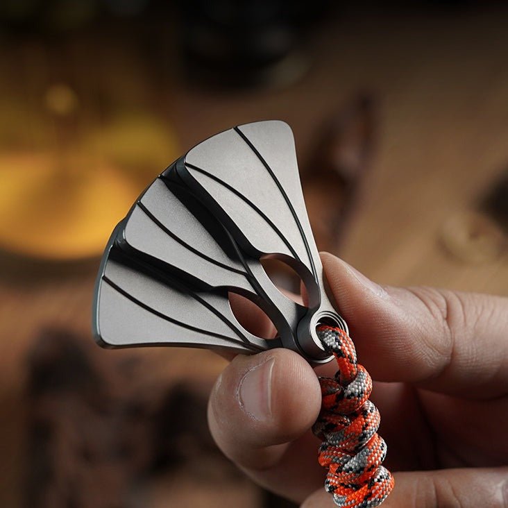 MUYI EDC Peacock Hand Fan Fidget Slider EDC Toy