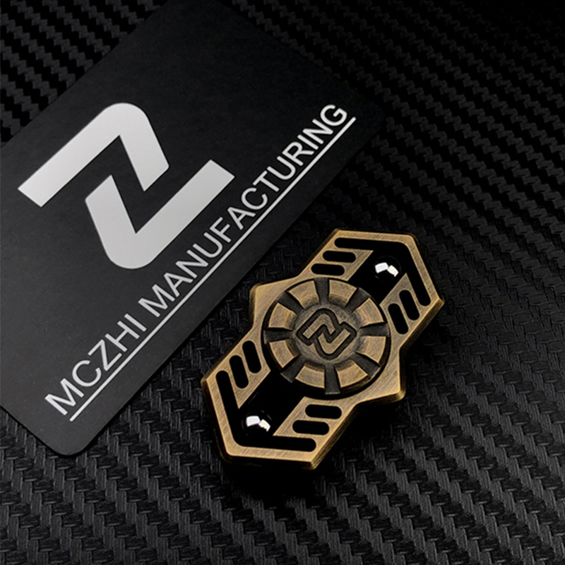 MCZHI Magic Blade Fidget Spinner Metal EDC Decompression Toy