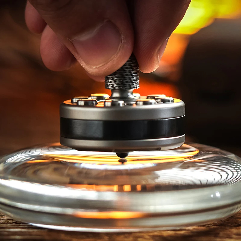 CHIMAGO Titanium Zirconium Alloy Haptic Coin Push Button EDC Decompression Toy