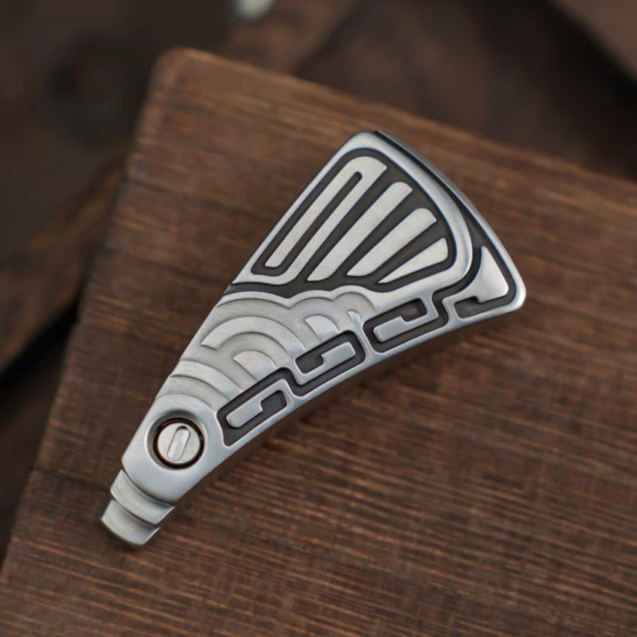 MUYI EDC Peacock Hand Fan Fidget Slider EDC Toy