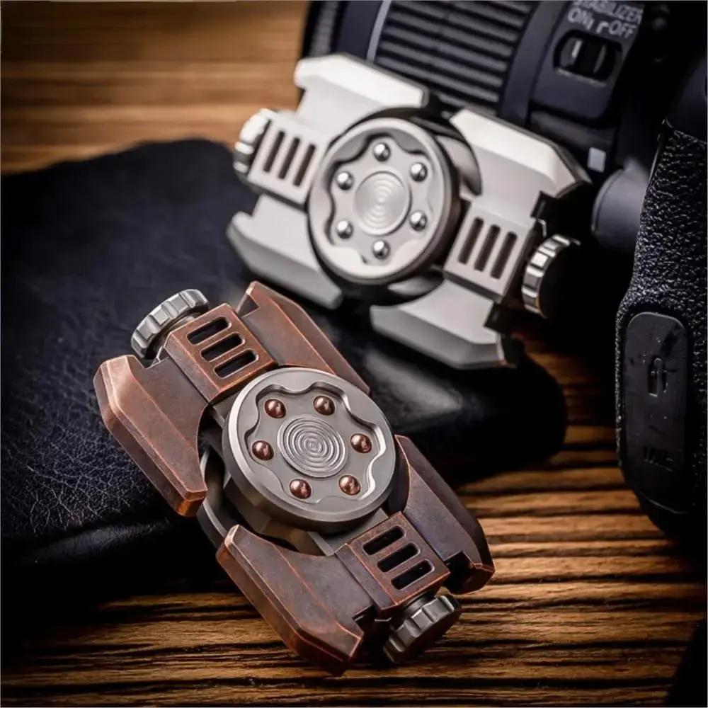 B.M. Black Mirror Poleaxe Fidget Spinner EDC Metal Decompression Toy