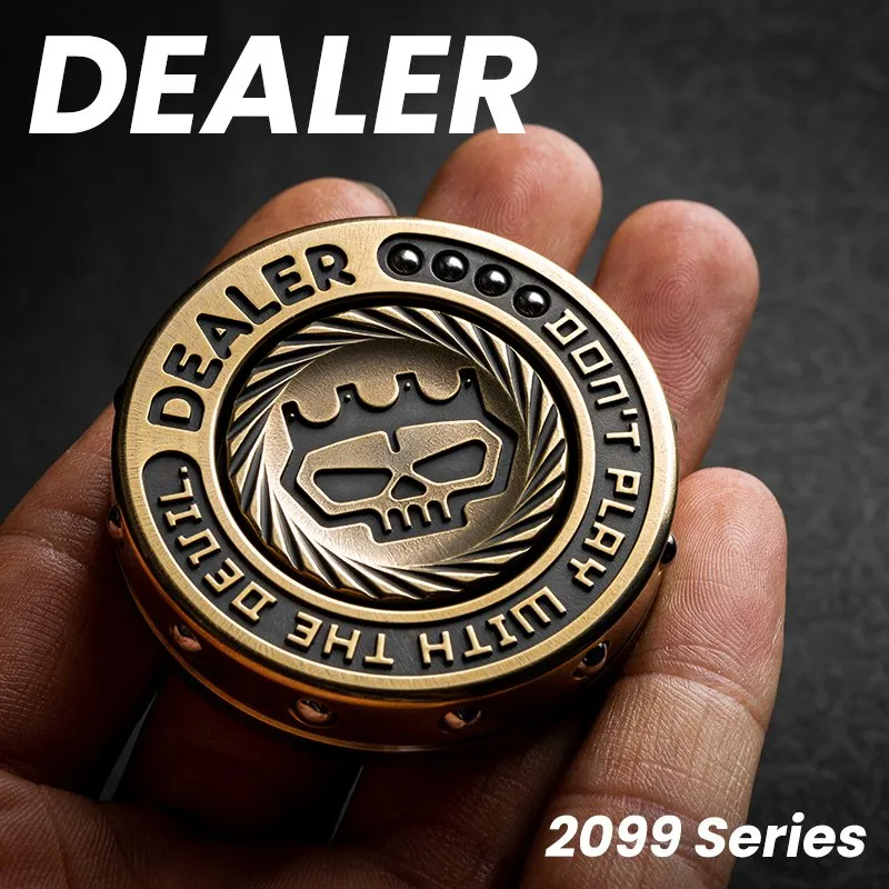 Lautie EDC OG Dealer 2099 Poker Fidget Spinner
