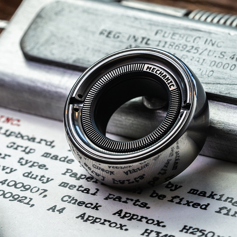 Lautie EDC Mechanic-C Spy Wars Series Ring Spinner