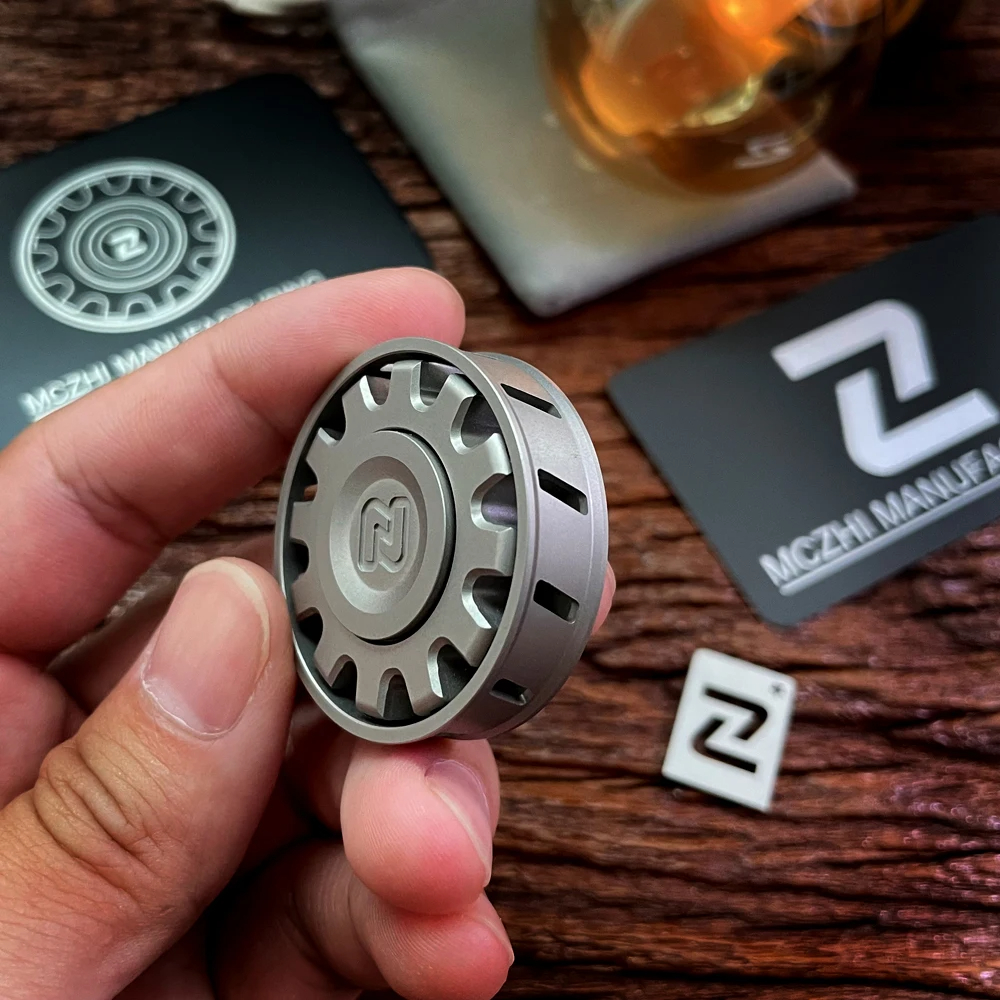MCZHI Reactor Fidget Spinner Metal EDC Decompression Toy