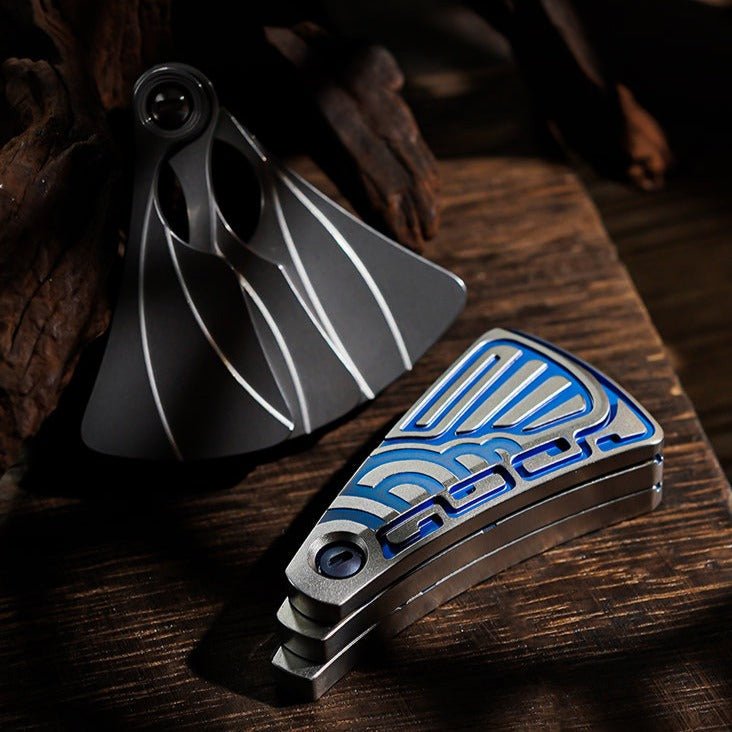 MUYI EDC Peacock Hand Fan Fidget Slider EDC Toy