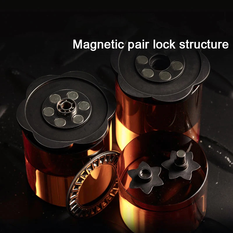 B.M. Black Mirror Cookies Haptic Coins Fingertip Gyro EDC Metal Decompression Toy