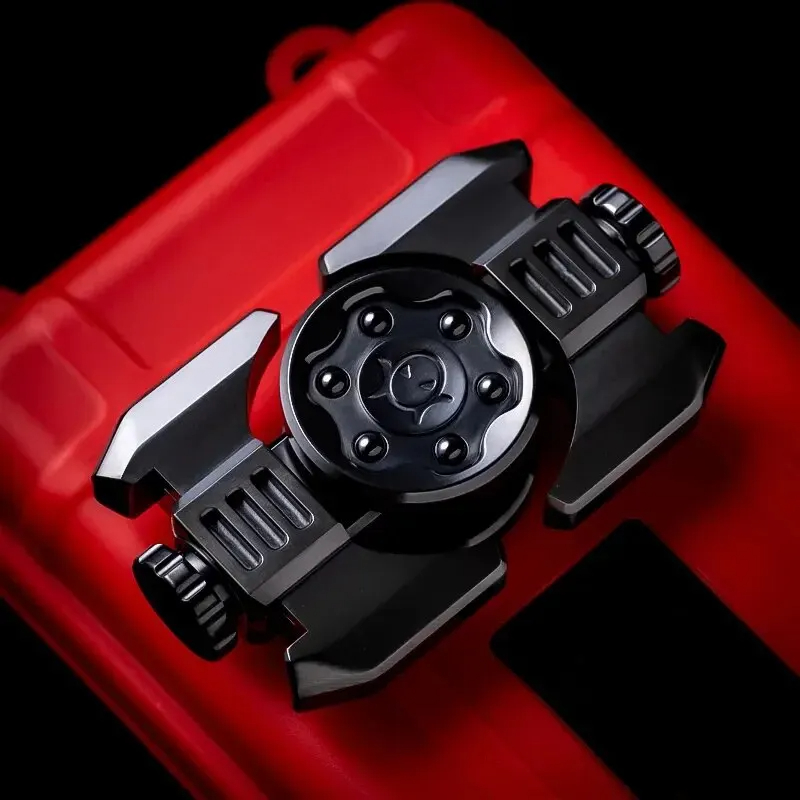 B.M. Black Mirror Poleaxe Fidget Spinner EDC Metal Decompression Toy