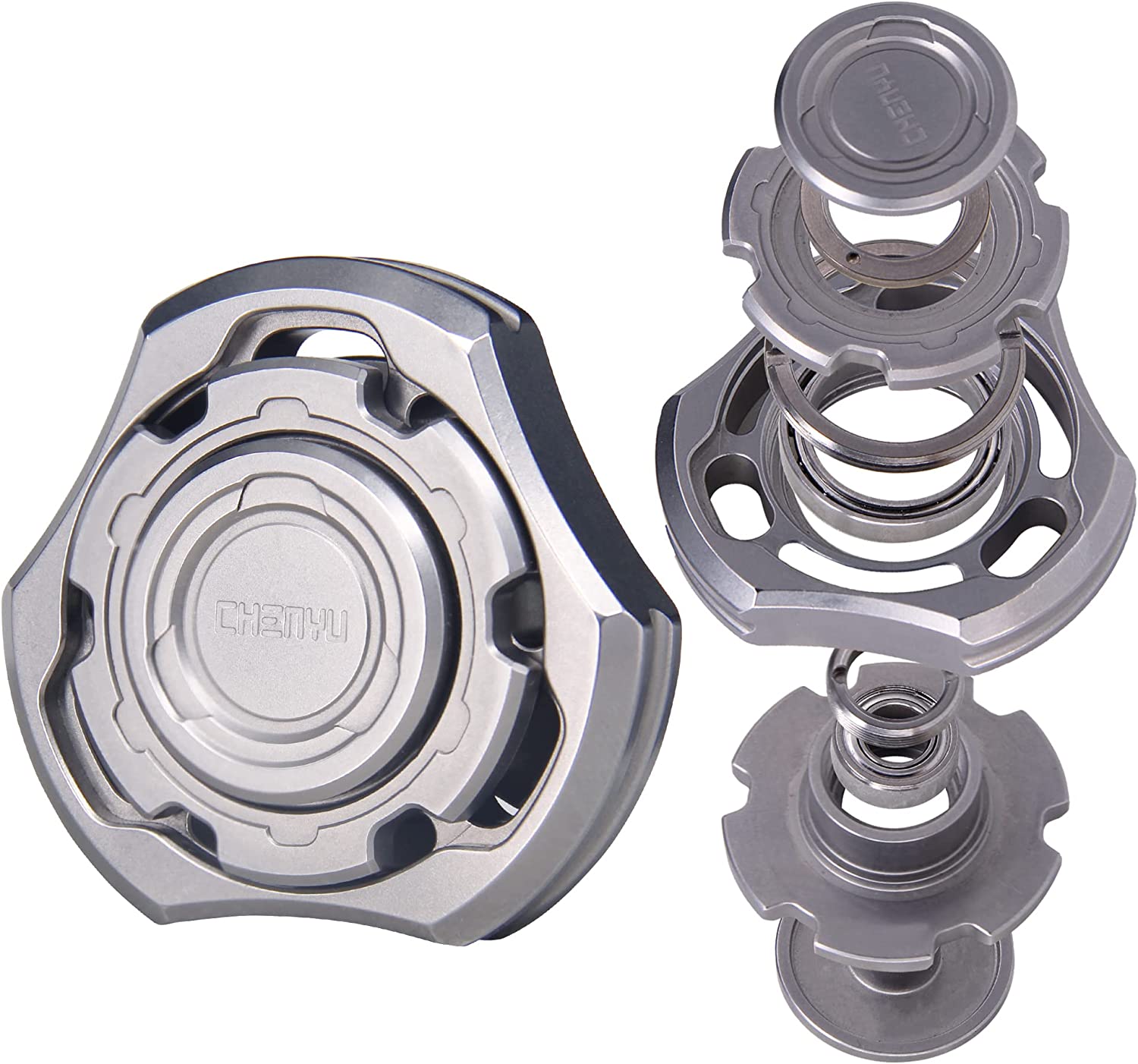 CHENYU Composite Linkage Fidget Spinner EDC Metal Decompression Toy
