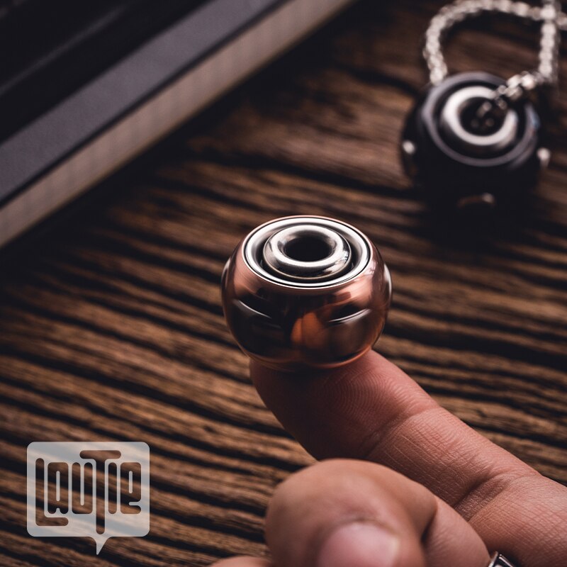 Lautie EDC Noiz-Spore Fidget Spinner EDC Bead Pendant