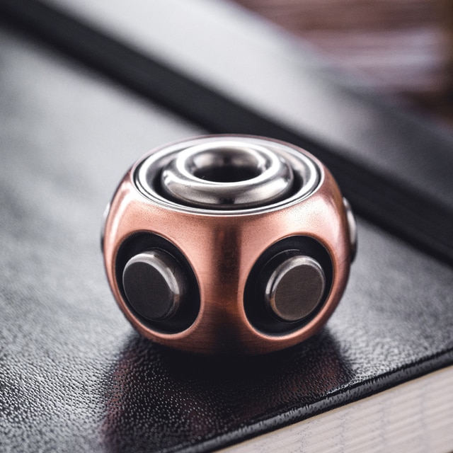 Lautie EDC Noiz-Spore Fidget Spinner EDC Bead Pendant