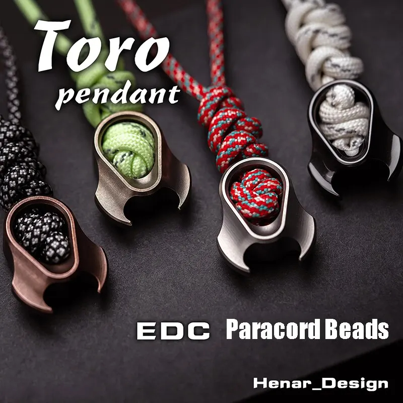 WANWU EDC Toro Pendent Paracord Beads