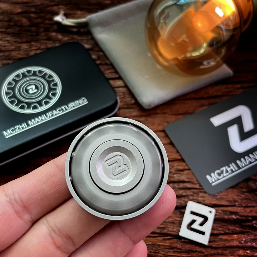 MCZHI Reactor Fidget Spinner Metal EDC Decompression Toy