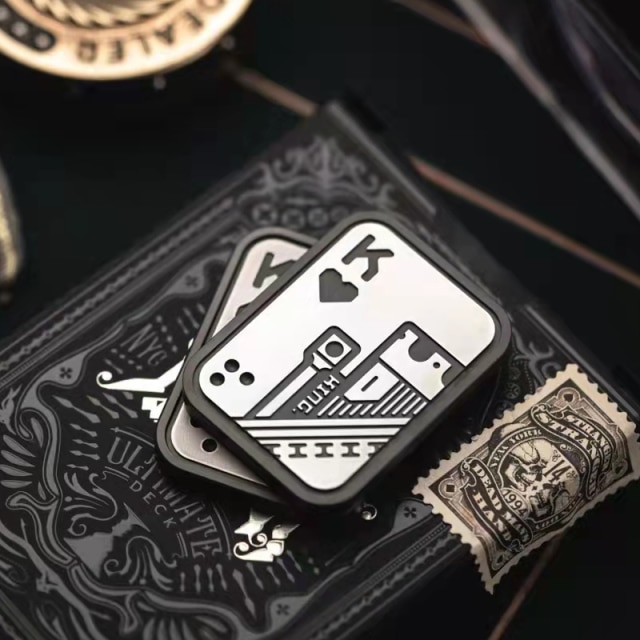 Lautie EDC Shuffle V2 Poker KK Fidget Slider, 2099 Series