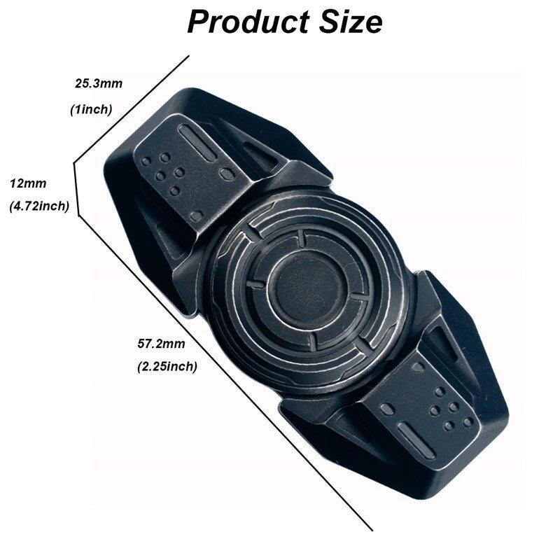 MACKIE EDC Warship Fidget Spinner Fidget Slider