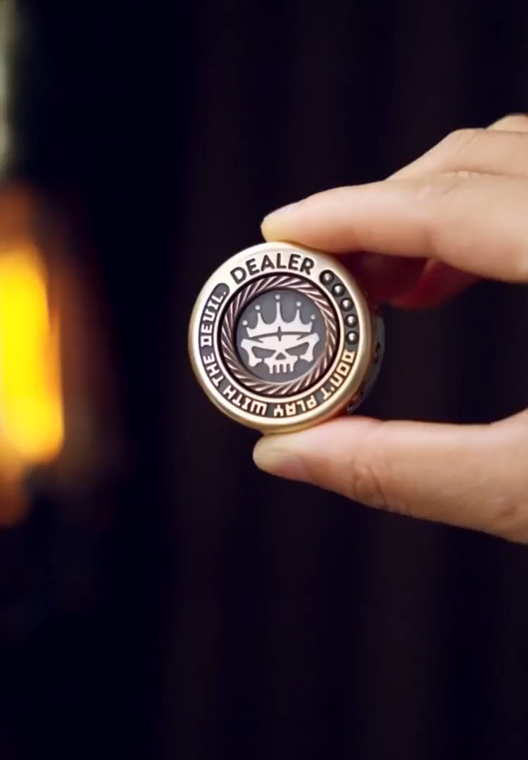 Lautie EDC OG Dealer 2099 Poker Fidget Spinner