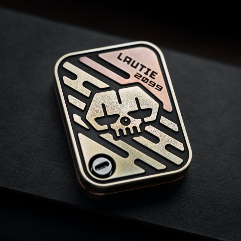 Lautie EDC Shuffle V2 Poker KK Fidget Slider, 2099 Series