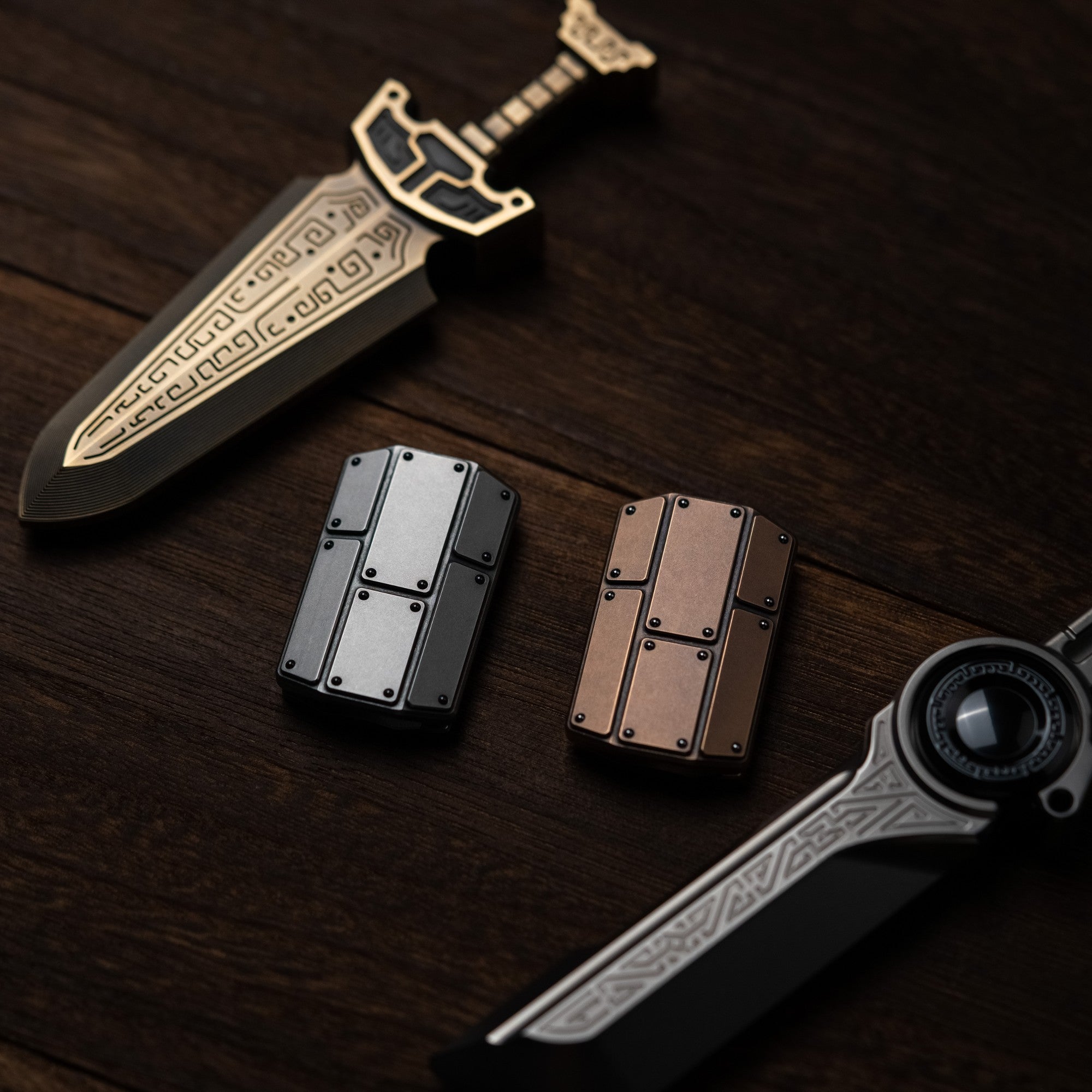 WANWU EDC Master Shield Fidget Slider