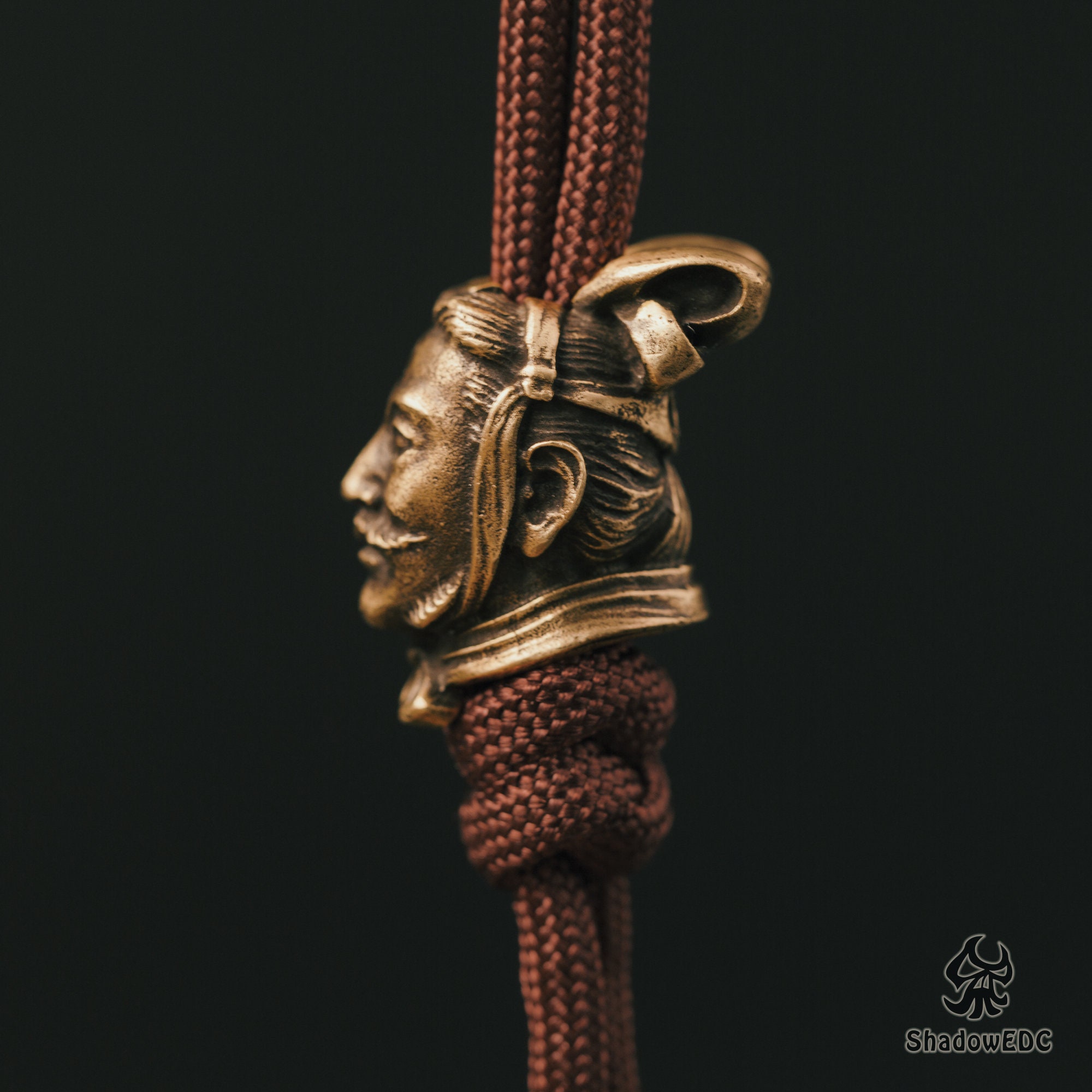 Chinese terracotta army Paracord Bead for Knife, Bracelet, and EDC Gears, Terracotta Army