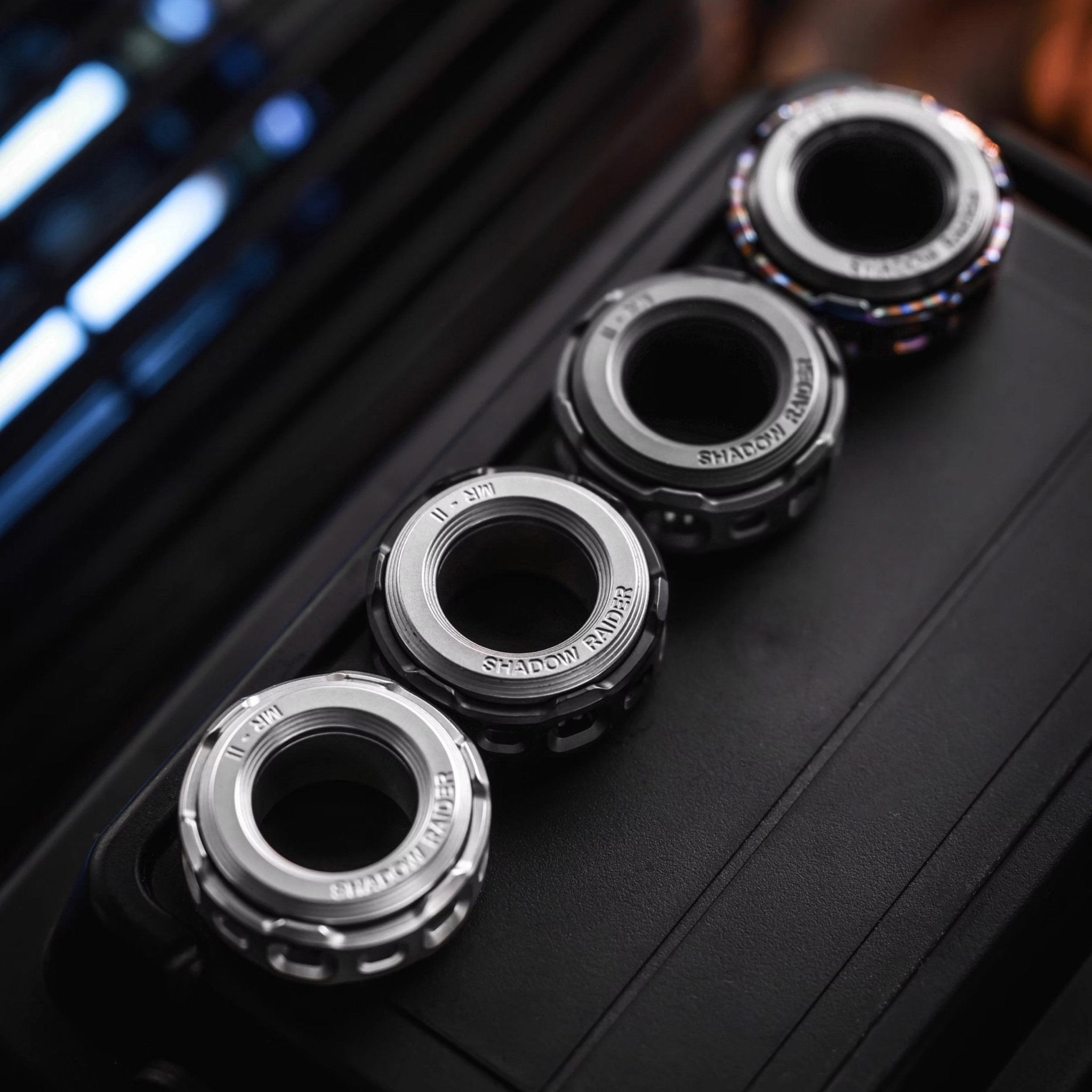 ACEdc Shadow Raider Mechanical Fidget Ring