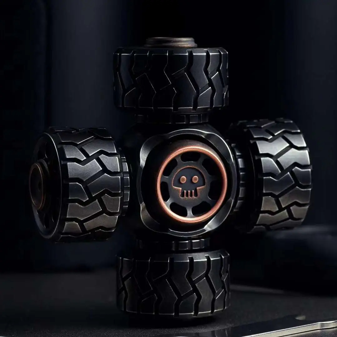 B.M. Black Mirror Original Corn Multi-combination Fidget Spinner Limited Edition Metal EDC Decompression Toy