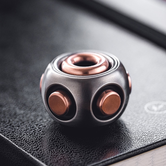 Lautie EDC Noiz-Spore Fidget Spinner EDC Bead Pendant
