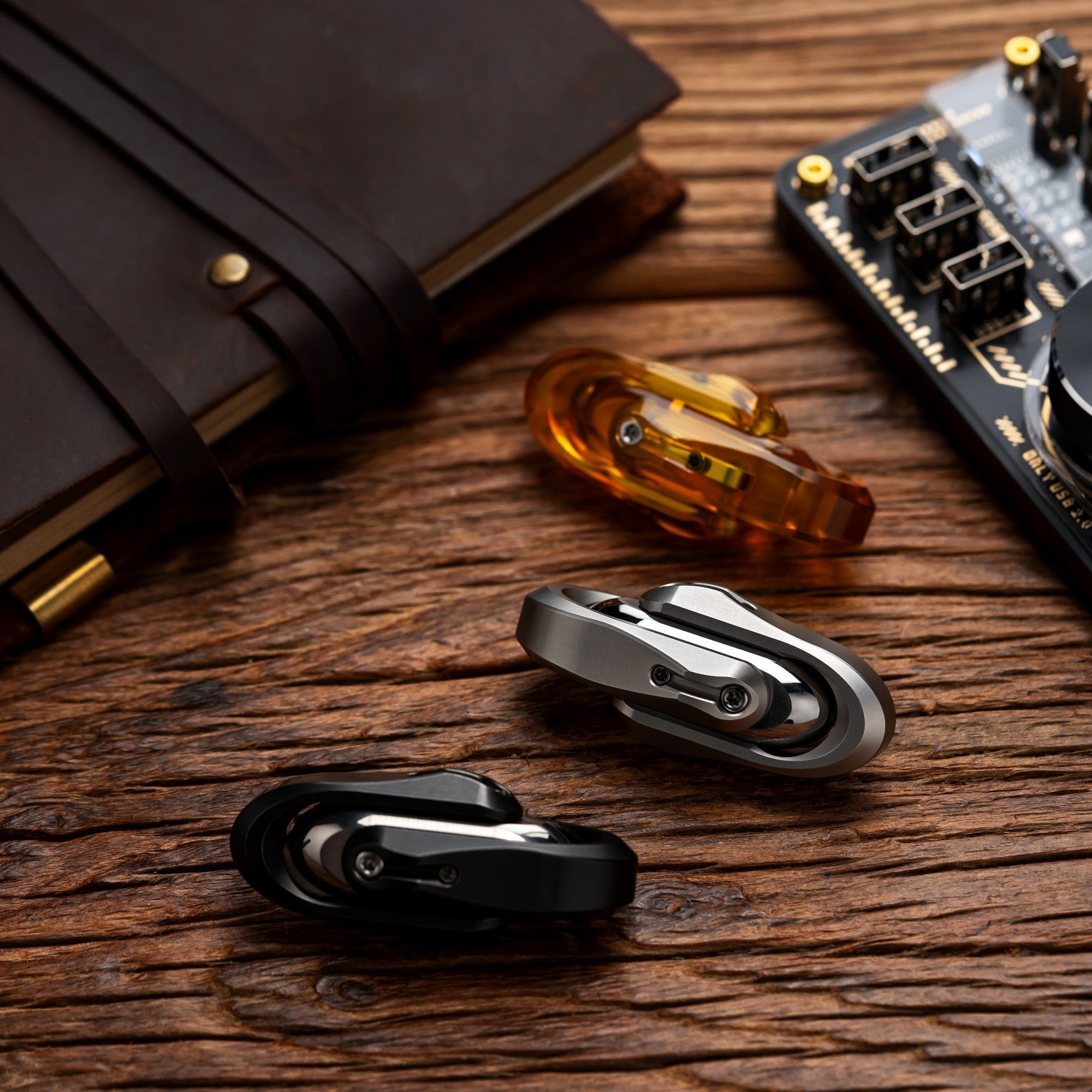 WANWU EDC Escapod Mechanical Fidget Slider