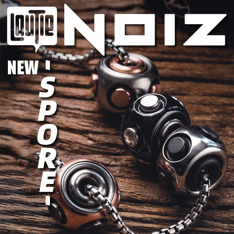 Lautie EDC Noiz-Spore Fidget Spinner EDC Bead Pendant